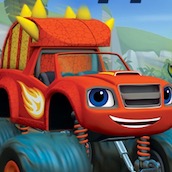 Игра Долина динозавров: Вспыш и Чудо Машинки