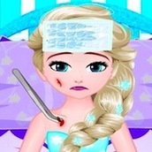 Игра Лечить Эльзу из Холодного Сердца