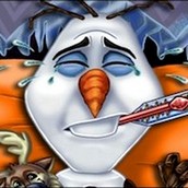 Игра Лечить Олафа из Холодного Сердца