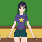 Игра Аниме Старшая Школа Одевалка