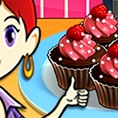 Игра Готовить Шоколадные кексы: Кухня Сары