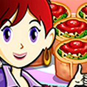 Игра Готовить Ротоло со шпинатом: Кухня Сары