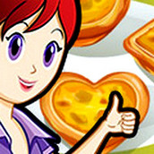 Игра Готовить Банановый торт с яйцом: Кухня Сары