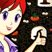 Игра Готовить Торт кладбище: Кухня Сары