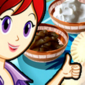 Игра Готовить Вареники: Кухня Сары