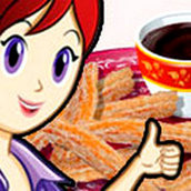 Игра Готовить Шоколадный чуррос: Кухня Сары
