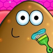 Игра Макияж Поу дома