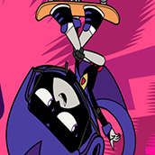 Игра Рок-н-Рэйвен: Юные титаны вперед