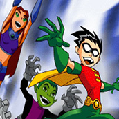 Игра Один на один: Юные титаны вперед