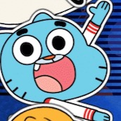 Игра Настольный теннис: Удивительный мир Гамбола