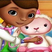 Игра Доктор Плюшева лечит животных