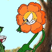 Игра Капхед: Сражение с цветком