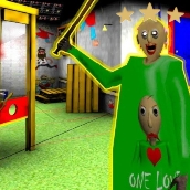 Игра Балди Пазл: Страшный Балди