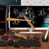 Игра Разбей компьютер 2: Антистресс