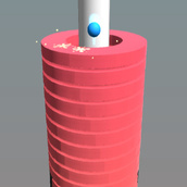 Игра Экстремальный спуск шарика