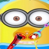 Игра Лечим нос у миньона