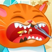 Игра Котик Бубу у Стоматолога: Пазл