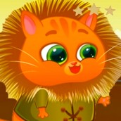 Игра Котик Бубу в Курточке: Пазл