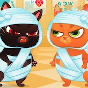 Игра Котик Бубу в Больнице: Пазл