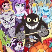 Игра Все боссы из Капхед: Пазл