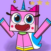 Игра Юникитти радуется: Пазл