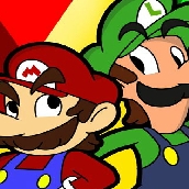 Игра Побег Марио и Луиджи на двоих