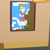 Игра Найти выход из воксельной комнаты 3Д