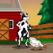 Игра Побег коровы