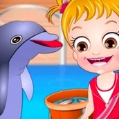 Игра Дельфинарий: Малышка Хейзел