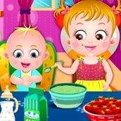 Игра Уход за братиком: Малышка Хейзел