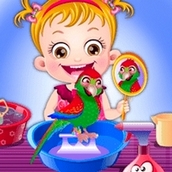 Игра Попугай дома: Малышка Хейзел