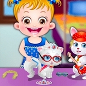 Игра Вечеринка домашних животных: Малышка Хейзел