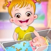 Игра Новорожденный братик: Малышка Хейзел