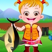 Игра Время рыбалки: Малышка Хейзел