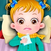 Игра Малышка Хейзел простудилась