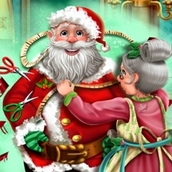 Игра Новогодний костюм Санты