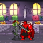 Игра Рыцарь в красных доспехах