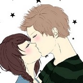 Игра Романтичный поцелуй героев аниме